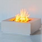 View Cubo Concrete Fire Table