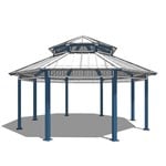 CAD Drawings BIM Models ICON Shelter Systems Inc. Octagon Shelters