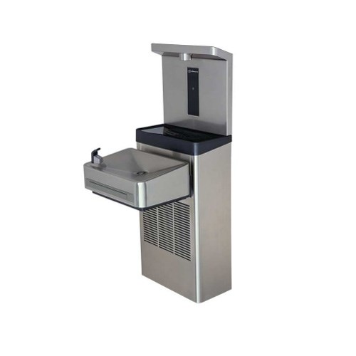 View Model 1211SF: Wall Mounted ADA Filtered Water Cooler with Bottle Filler