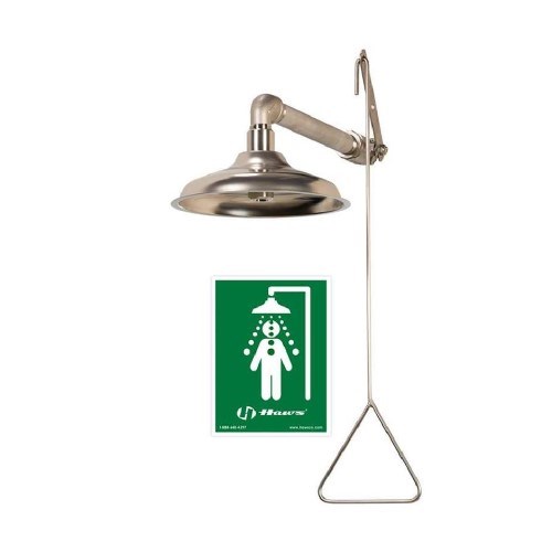 View Model 8133H: AXION® MSR Corrosion Resistant Emergency Drench Shower