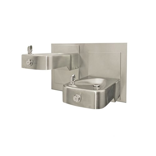 View Model 1117L: Wall Mounted Drinking Fountain 