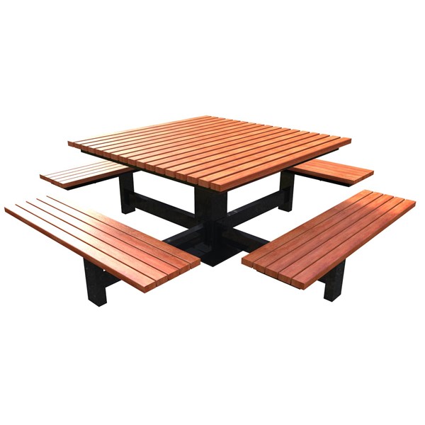 CAD Drawings SCH Enterprises LLC Model Tb 6001-B Picnic Tables With Backed Seats and Model TB 6001-BL Picnic Tables With Backless Seats