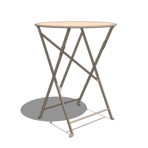 Folding Tables: Bistro Table 24" Round