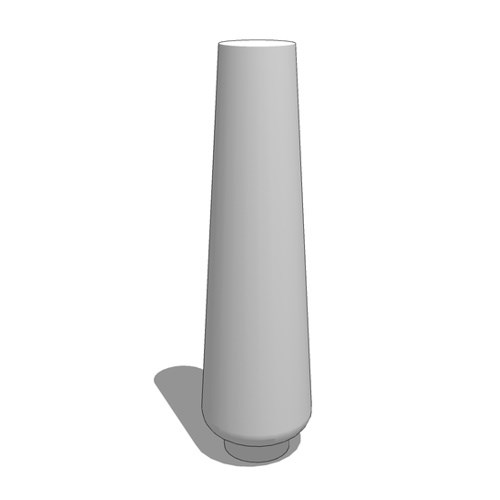 Bollards: Surface Mount Bollard - 36 Inches, Tapered