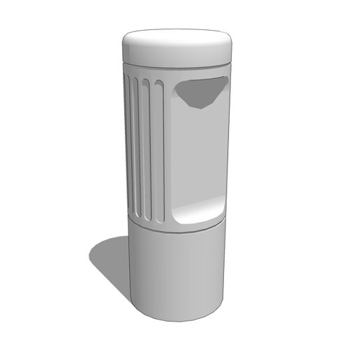 Bollards: PAC Bollards, 33 Inches