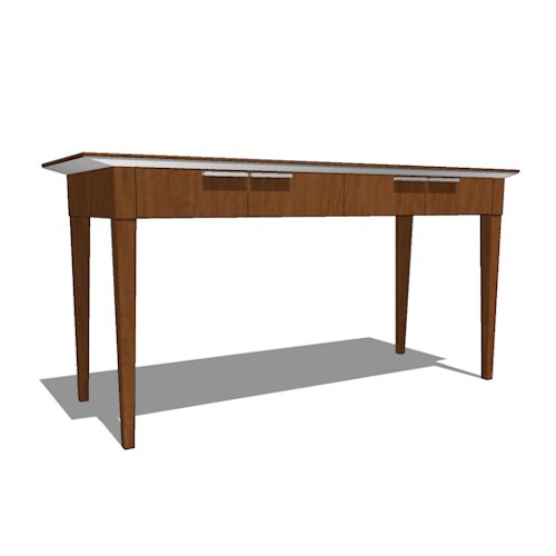 Hospitality Table: Hospitality Table, 21" D x 72" W x 36" H