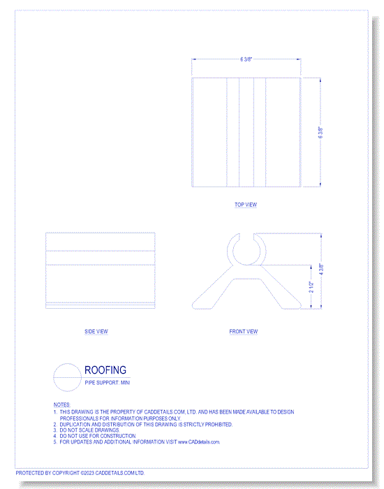 Pipe Support: Mini