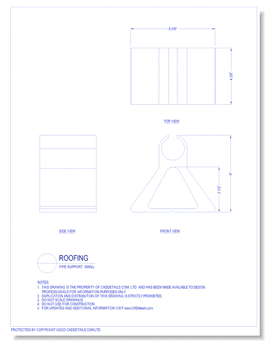 Pipe Support: Small 