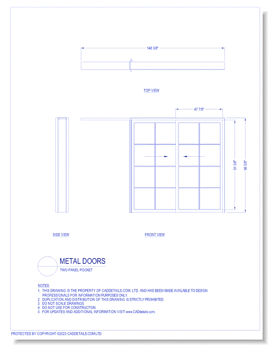 Two Panel Pocket