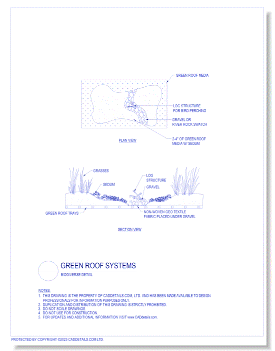 Green Roof Systems: Biodiverse Detail