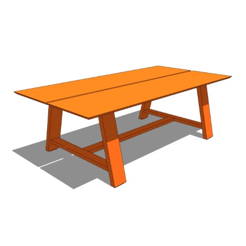 Harvest Bench 49", 94" Dining Height