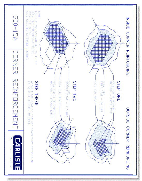 500-15a - Exposed Curb & Parapet