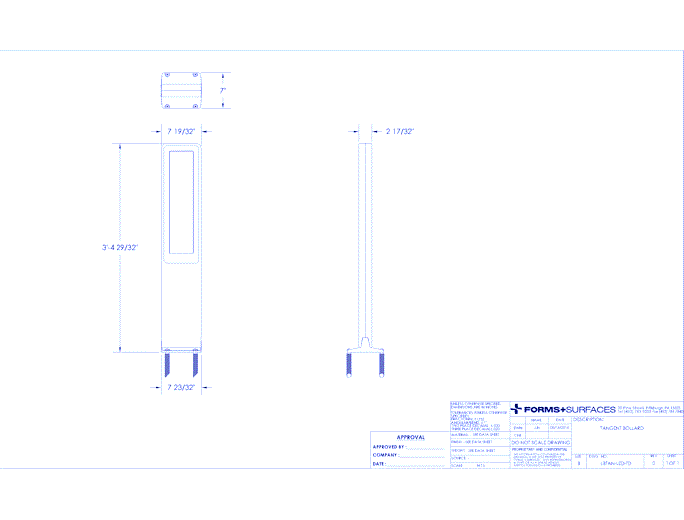 Tangent Bollard