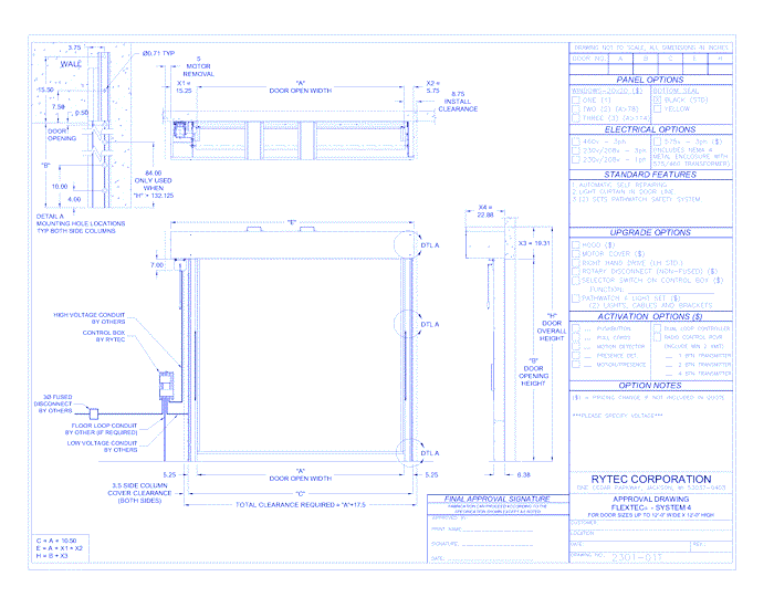 FlexTec®-T High Performance Door