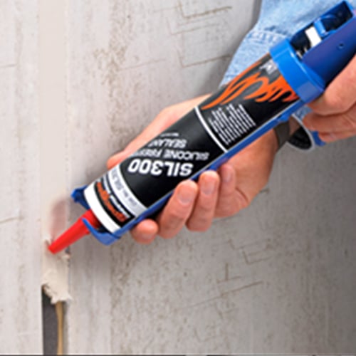 SIL Firestop Sealant - Specified Technologies Inc - CADdetails