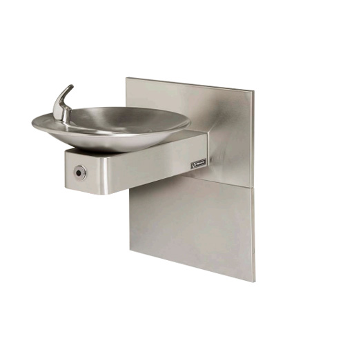 CAD Drawings Haws Corporation Model 1001MSHO: Wall Mounted ADA Drinking Fountain with Mounting System