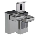View Model 1212SF: Wall Mount Hi-Lo Indoor ADA Filtered Water Cooler with Water Bottle Filling Station