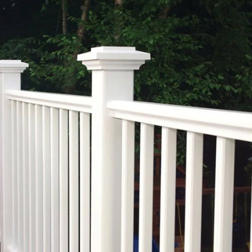 Traditional Composite Railing - Reserve Rail® - CADdetails