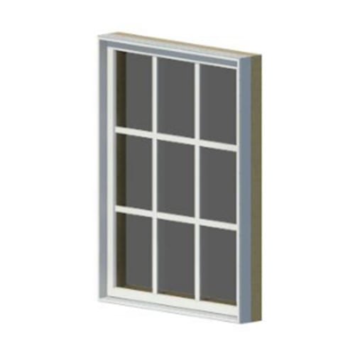 Pinnacle Clad Awning Window - Windsor Windows & Doors - CADdetails