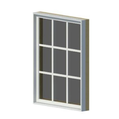 Pinnacle Clad Casement Window - Windsor Windows & Doors - CADdetails