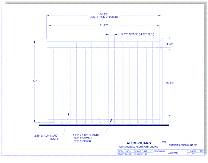 Guardian Fairmount 54" (GF543S)