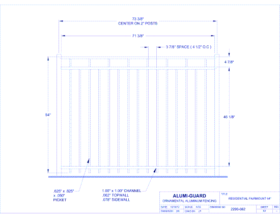 Residential Fairmount 54" (RF543S)