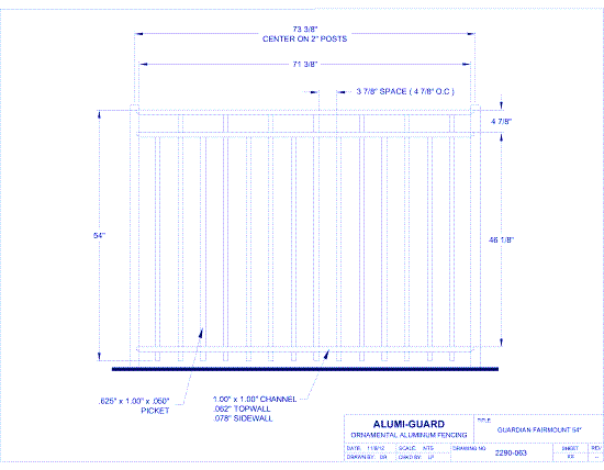 Guardian Fairmount 54" (GF543S)