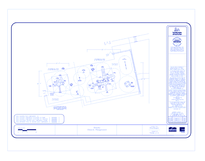 PlayShaper Design Trinity Church Park Plan