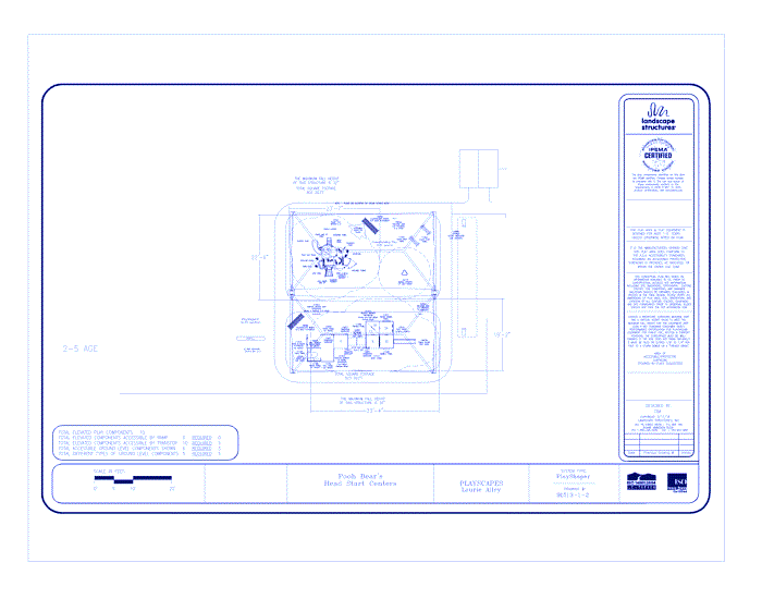 PlayShaper Design Pooh Bear Daycare Center Park Plan