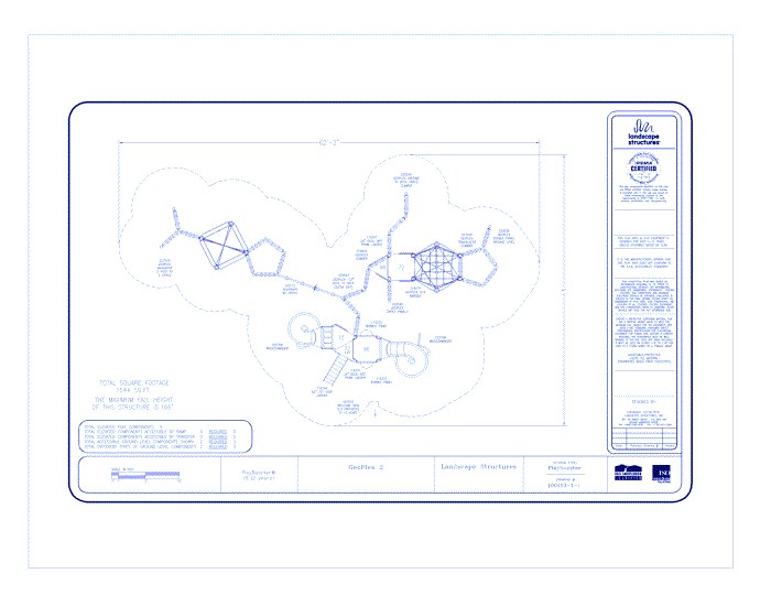 PlayBooster Design 5110 GeoPlex™ 2 Park Plan