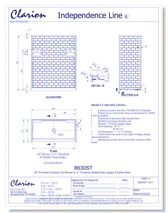 MP8630STL or MP8630STR