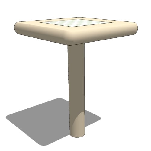 BIM objects - Free download! Chess tables