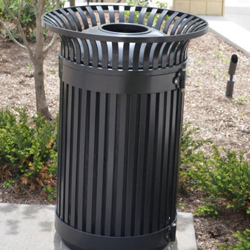 Bowery Litter Receptacle - Canterbury Designs - CADdetails