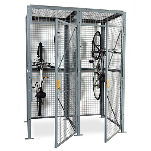 wire cage for bike storage