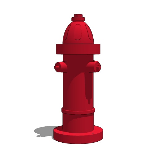 Gyms For Dogs - DL-FHFS-FG: Decorative Fire Hydrant - Surface Mount (SM) or Free Standing (FS), 35” Tall