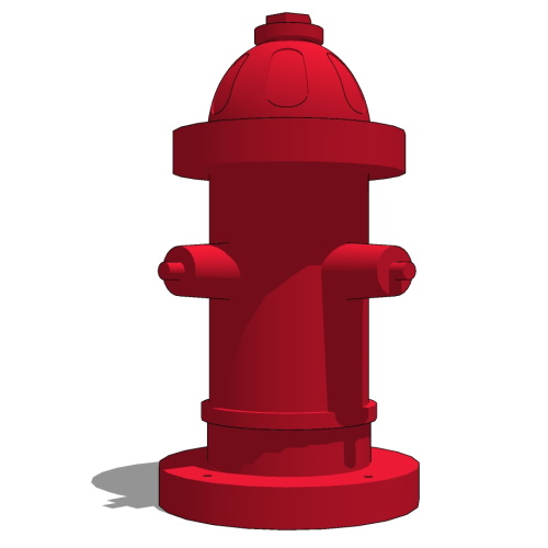 Gyms For Dogs - DL-FHPO-FG: Decorative Fire Hydrant, Economy Bottom Fill Free Standing, 20" Tall