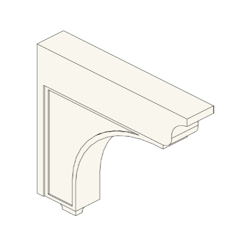 Corbel Bracket: BKT 34" x 37" x 6"