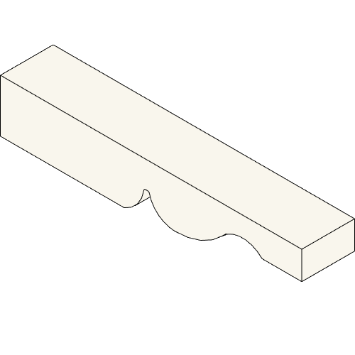 Corbel Bracket: BKT 22.75" x 4" x 4.25"