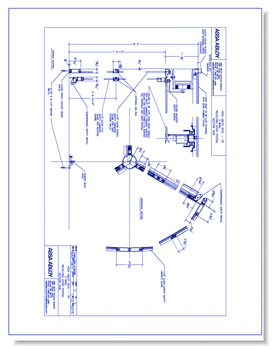 1018274 - RD3L-18- Wing Revolving Door Section View Rev 1.0