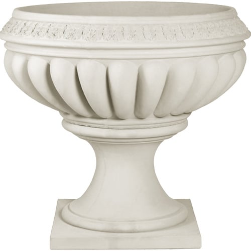 CAD Drawings Jackson Cast Stone 42" St. Tropez Bowl With Chartres Pedestal