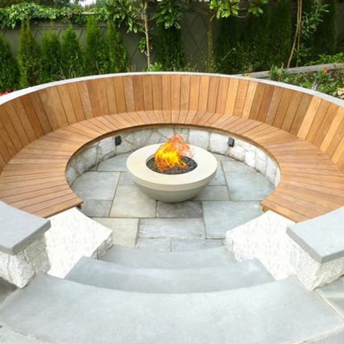 Sultan Fire Pit - PureModern - CADdetails