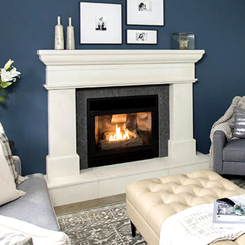 how to classical fireplace mantel decoration