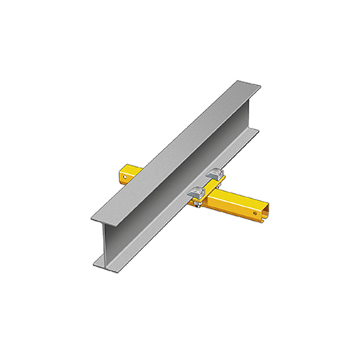 CAD Drawings Spanco Inc. Plain Track Flush-Cross Mount Bracket