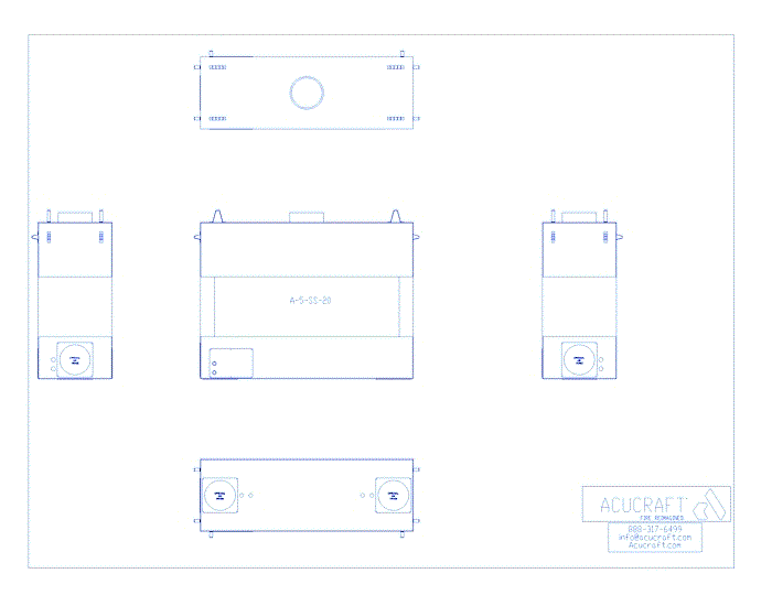 BLAZE Series: Single Sided, 60"W X 20" H (A-5-SS-20)