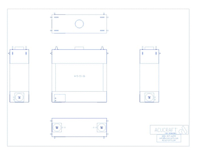 BLAZE Series: Single Sided, 60"W X 36" H (A-5-SS-36)