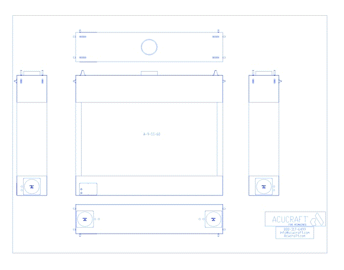 BLAZE Series: Single Sided, 108"W X 60" H (A-9-SS-60)