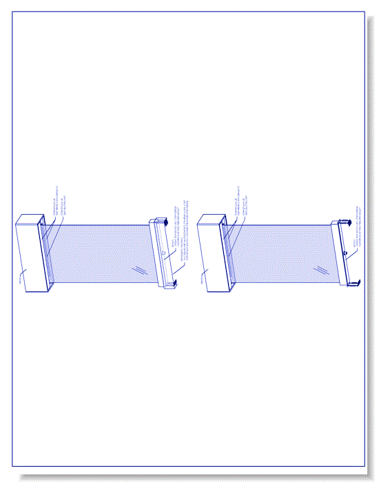 Translucence Series: Frameless - Perspectives Options 1 & 2