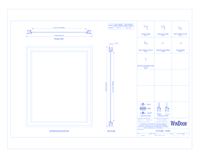 Picture Window: Fixed (PW238)