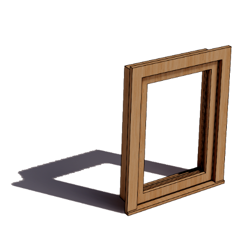 Wood Window: Awning