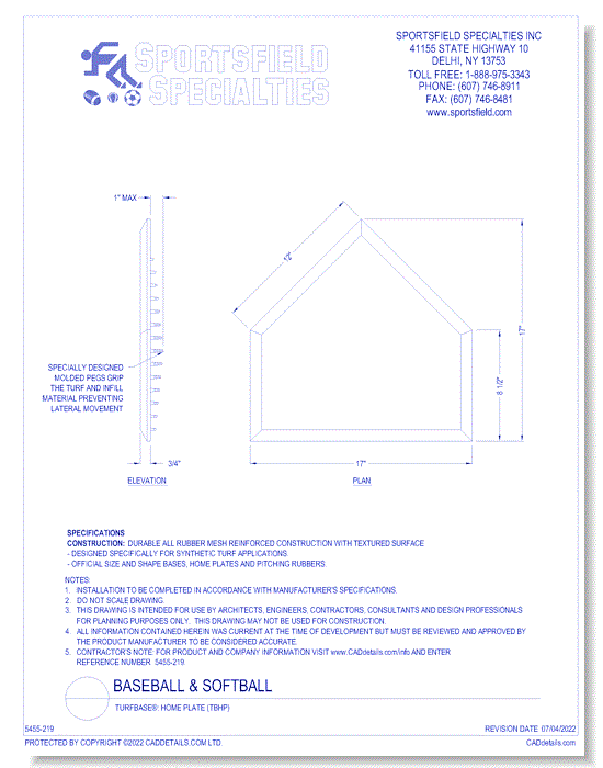 TurfBase®: Home Plate (TBHP)